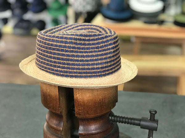 Trilby Blauw/naturel